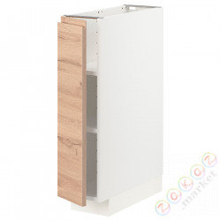 ⭐METOD⭐Кабинет ул./полки, белый/Voxtorpподражание. дуб, 20x60 cm⭐ИКЕА-19467847