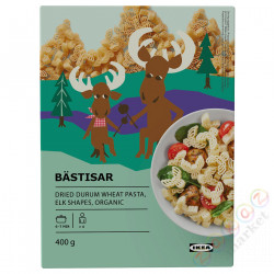 ⭐BASTISAR⭐Макароны, органический, 400 g⭐ИКЕА-60436891
