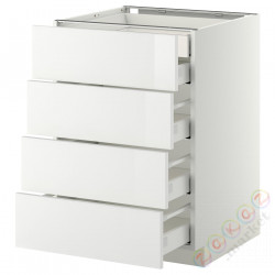 ⭐METOD / MAXIMERA⭐Бывший 4 пт/2n/3śr шу, белый/Рингхульт белый, 60x60 cm⭐ИКЕА-59911691