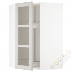 ⭐METOD⭐Пойдите с каруселью/стакан Drz, белый/Lerhyttan светло-серый, 68x100 cm⭐ИКЕА-89274483