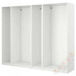 ⭐PAX⭐4 рамы шкафа, белый, 250x58x236 cm⭐ИКЕА-29895428