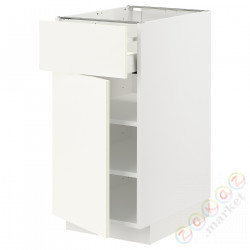 ⭐METOD / MAXIMERA⭐Кабинет stj/дверь, белый/Vallstena белый, 40x60 cm⭐ИКЕА-29507206