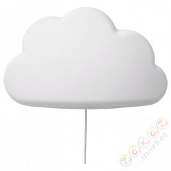 ⭐UPPLYST⭐Светодиодный настенный светильник, белое облако⭐ИКЕА-30424516