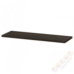 ⭐BILLY⭐Полка, темно коричневый подражание. дуб, 76x26 cm⭐ИКЕА-00492823