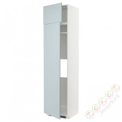 ⭐METOD⭐Высота или замерзание 2шу, белый/Kallarp jasnoсерый-синий, 60x60x240 cm⭐ИКЕА-39479509