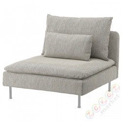 ⭐SODERHAMN⭐1-местная секция, Виарп бежевый/коричневый⭐ИКЕА-29305661