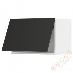 ⭐METOD⭐Навесной шкаф pos, белый/Nickebo матантрацит, 60x40 cm⭐ИКЕА-69498813