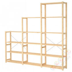 ⭐IVAR⭐3 разделы/полки, сосна, 259x30x226 cm⭐ИКЕА-49403948