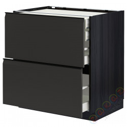 ⭐METOD / MAXIMERA⭐Sсstj 2fr/2n/śr/в шу, черный/Upplöv матантрацит, 80x60 cm⭐ИКЕА-39495646