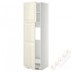 ⭐METOD⭐Shah ic с2 Drz, белый/Bodbyn сливочный, 60x60x200 cm⭐ИКЕА-29458630