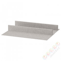 ⭐KOMPLEMENT⭐Вкладыш для обуви в выдвижной лоток, светло-серый, 75x58 cm⭐ИКЕА-89332063