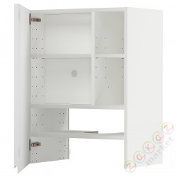 ⭐METOD⭐Шкаф okaнадa сполка/Drzс упражнениями, белый/Блеск Voxtorp/белый, 60x80 cm⭐ИКЕА-49504481