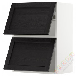 ⭐METOD⭐Уровень тсс 2 Drz, белый/Lerhyttan черный морилка, 60x80 cm⭐ИКЕА-99391976