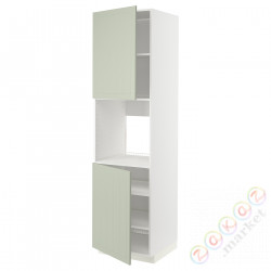 ⭐METOD⭐Шестой огромный 2dr/половина, белый/Stensund светло-зеленый, 60x60x220 cm⭐ИКЕА-69487560