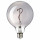 ⭐MOLNART⭐Żarówka LED E27 140 люмен, серый прозрачный стеклянный шар, 125 mm⭐ИКЕА-20513481
