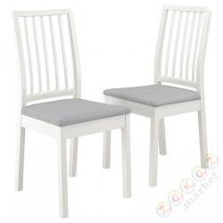 ⭐EKEDALEN⭐Стул, белый/Orrsta светло-серый⭐ИКЕА-29399829