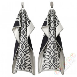 ⭐SOTRONN⭐Резина, шаблон/черный/белый, 45x60 cm⭐ИКЕА-50571064