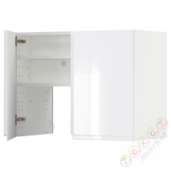 ⭐METOD⭐Шкаф okaнадa сполка/Drzс упражнениями, белый/Блеск Voxtorp/белый, 80x60 cm⭐ИКЕА-59504414