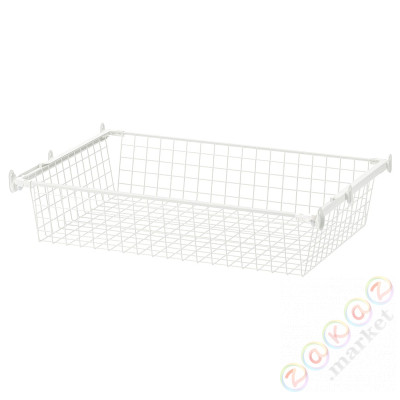 ⭐HJALPA⭐Проволочная корзина сwysuwaną prowadnicą, белый, 80x55 cm⭐ИКЕА-89530614