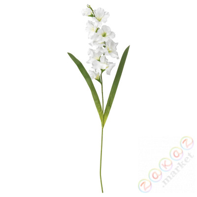 ⭐SMYCKA⭐Sztuczny цветок, Гладиолусы/белый, 100 cm⭐ИКЕА-30333583