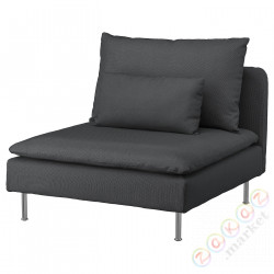 ⭐SODERHAMN⭐1-местная секция, Fridtuna темно-серый⭐ИКЕА-79449563