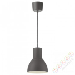 ⭐HEKTAR⭐Подвесной светильник, темно-серый, 22 cm⭐ИКЕА-80390359