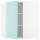 ⭐METOD⭐Навесной угловой шкаф с полками, белый Järsta/блеск светло-бирюзовый, 68x80 cm⭐ИКЕА-99414534