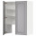 ⭐METOD⭐Шкаф okaнадa сполка/Drzс упражнениями, белый/Bodbyn Серый, 80x100 cm⭐ИКЕА-39504306