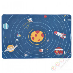 ⭐AFTONSPARV⭐Pad na офисыko, kosmos/синий, 38x60 cm⭐ИКЕА-80554063