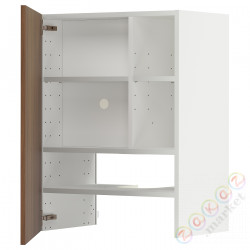 ⭐METOD⭐Шкаф okaнадa сполка/Drzс упражнениями, белый/Tistorp подражаниеacja коричневыйowego орехa, 60x80 cm⭐ИКЕА-49519963