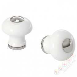 ⭐HISHULT⭐Ручка, фарфор белый, 23 mm⭐ИКЕА-70534589