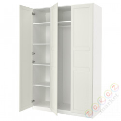 ⭐PAX / TYSSEDAL⭐Комбинация шкафов, белый/зеркало, 150x60x236 cm⭐ИКЕА-59480272