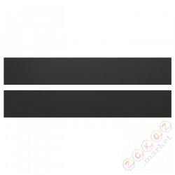 ⭐NICKEBO⭐Передняя часть ящика, Матовый антрацит, 60x10 cm⭐ИКЕА-40537730