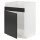 ⭐METOD⭐ХАВСЕН 1-местная тумба под раковину, белый/Nickebo матантрацит, 60x60 cm⭐ИКЕА-09498444 ⭐METOD⭐ХАВСЕН 1-местная тумба под раковину, белый/Nickebo матантрацит, 60x60 cm⭐ИКЕА-09498444
