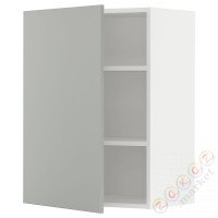 ⭐METOD⭐Навесной шкаф с полками, белый/Havstorp светло-серый, 60x80 cm⭐ИКЕА-39538387