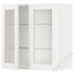 ⭐METOD⭐Шах половина/2 стакан Drz, белый Enköping/белый имитация дерева, 80x80 cm⭐ИКЕА-99473477