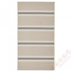 ⭐VIRKLUND⭐Ковровая дорожка tk pł внутри/снаружи, белый/бежевый/темно-серый, 80x150 cm⭐ИКЕА-00517946