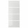 ⭐HOKKSUND⭐4 панели для каркаса Drzв и скольжение, блеск светло-серый, 100x236 cm⭐ИКЕА-00382344