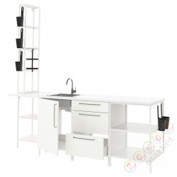 ⭐ENHET⭐Кухня, белый, 243x63.5x241 cm⭐ИКЕА-29338143