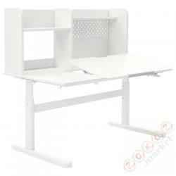 ⭐BERGLARKA⭐стол письменный, белый/przechylny, 120x70 cm⭐ИКЕА-09566485