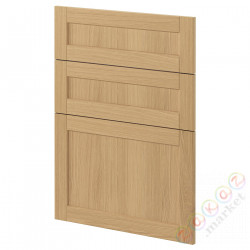 ⭐METOD⭐3 фасады посудомоечных машин, Forsbacka дуб, 60 cm⭐ИКЕА-79528777
