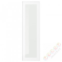 ⭐HEJSTA⭐Дверь стаканане, белый/Чистое стекло, 30x100 cm⭐ИКЕА-10526629