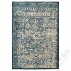 ⭐SEJLFLOD⭐Ковровая дорожка сkrótkim włosiem, синий/белый, 160x235 cm⭐ИКЕА-50531110