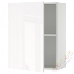 ⭐KNOXHULT⭐Подвесной шкаф с Drzс упражнениями, глянцевый белый, 60x75 cm⭐ИКЕА-60496309