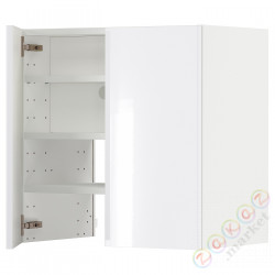 ⭐METOD⭐Шкаф okaнадa сполка/Drzс упражнениями, белый/Рингхульт белый, 60x60 cm⭐ИКЕА-79505281