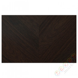 ⭐HEDEVIKEN⭐Дверь/front ящики, темно коричневый bejcowана okleina dębowa, 60x38 cm⭐ИКЕА-70491702