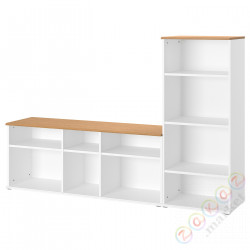 ⭐SKRUVBY⭐Тумба под ТВ, белый, 216x38x140 cm⭐ИКЕА-69494607