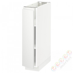 ⭐METOD⭐Кабинет ул./полки, белый/Voxtorpматовый белый, 20x60 cm⭐ИКЕА-79452720