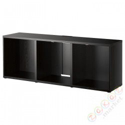 ⭐BESTA⭐Тумба под ТВ, Черно-коричневый, 180x40x64 cm⭐ИКЕА-80299874