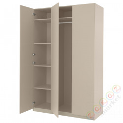 ⭐PAX / FORSAND⭐Комбинация шкафов, серо-бежевый/серо-бежевый, 150x60x236 cm⭐ИКЕА-39562216